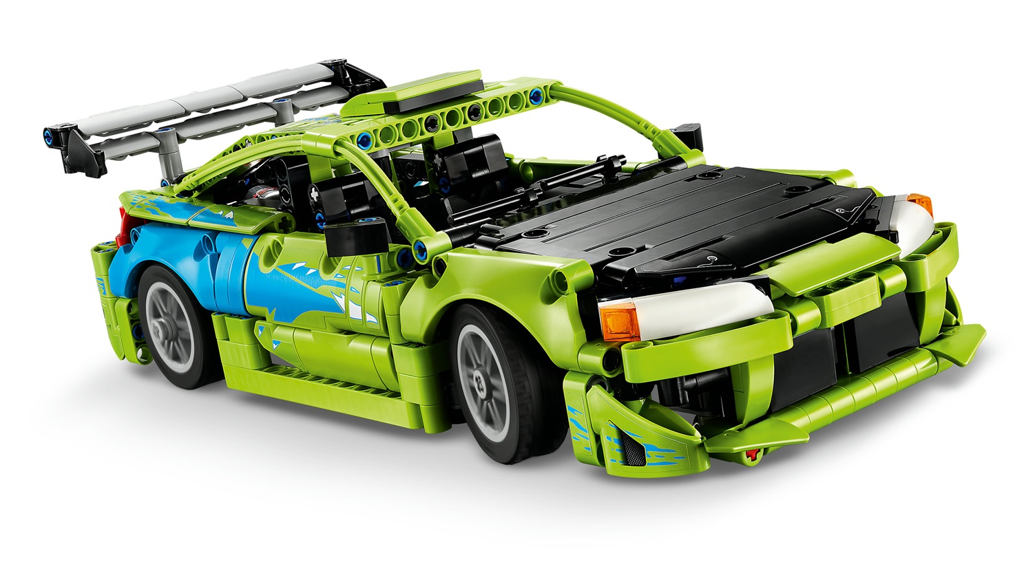 LEGO Mitsubishi Eclipse Fast and Furious - Kit Modellismo STEM con Sterzo e 2 Bombole di NOS per Ragazzi e Fan Adulti