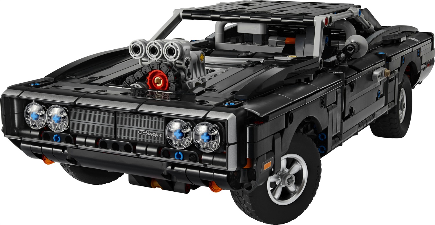 LEGO Dodge Charger R/T Fast and Furious - Kit Modellismo per Adulti con Motore V8 e Sospensioni Dettagliate