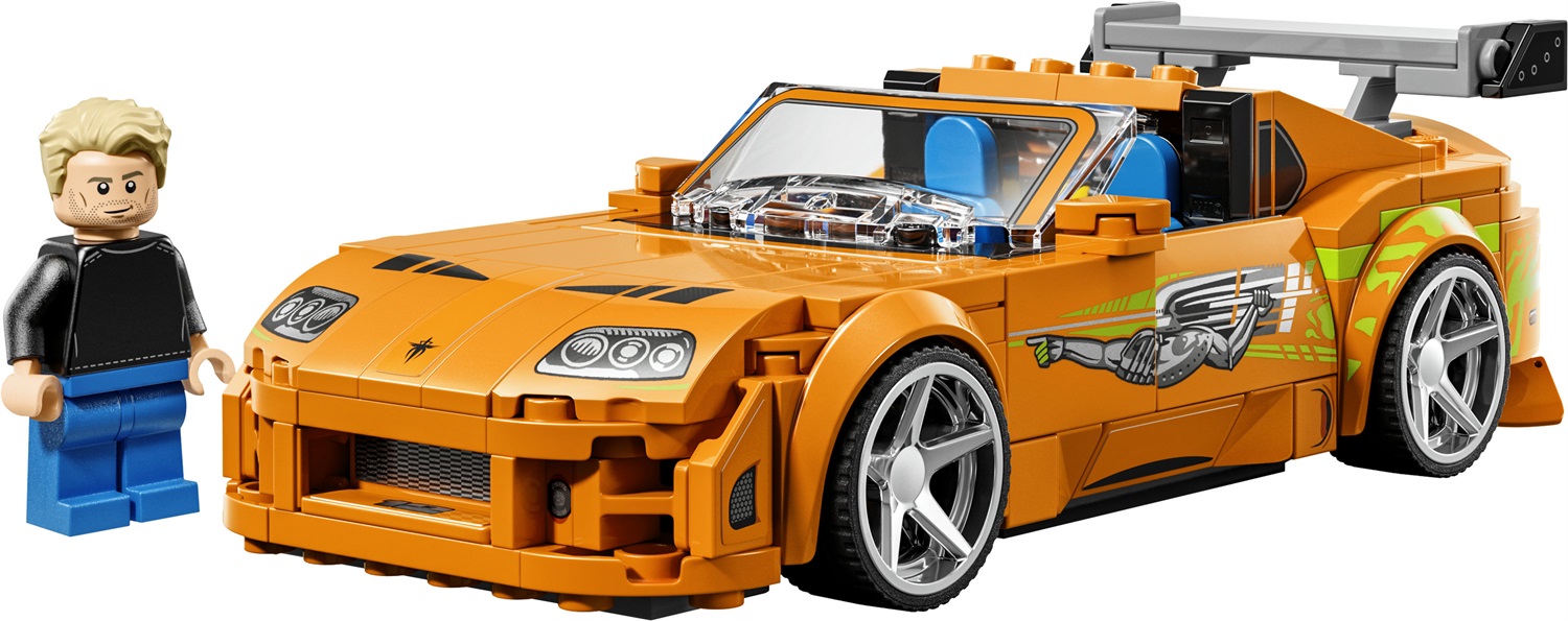 LEGO Speed Champions Toyota Supra MK4 - Modello di Auto con Minifigure di Bryan O'Conner, Regalo STEM per Bambini da 10 Anni