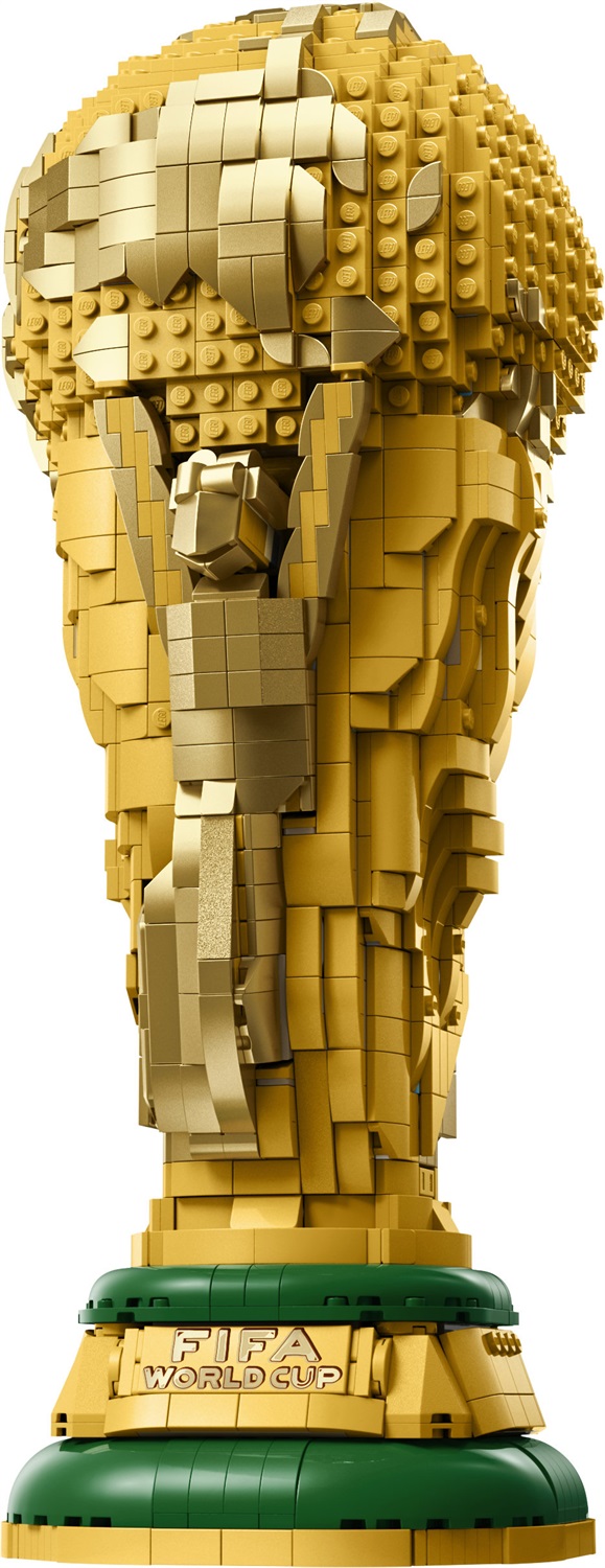 LEGO Trofeo Ufficiale Coppa del Mondo FIFA - Set di Costruzione per Fan del Calcio dai 12 Anni
