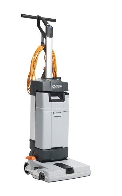 Nilfisk SC 100 E - Lavasciuga pavimenti 3 in 1, 800W, 31cm, serbatoio 4L, compatta e maneggevole