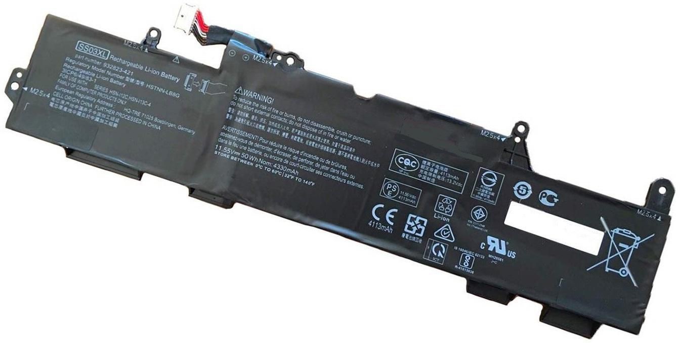 CoreParts MBXHP-BA0205 Batteria per Laptop HP 46.74Wh/47Wh - 3Cell Li-ion 11.4V/11.5V 4100mAh - Nero, Compatibile con Elitebook 840 G4 G5 G6