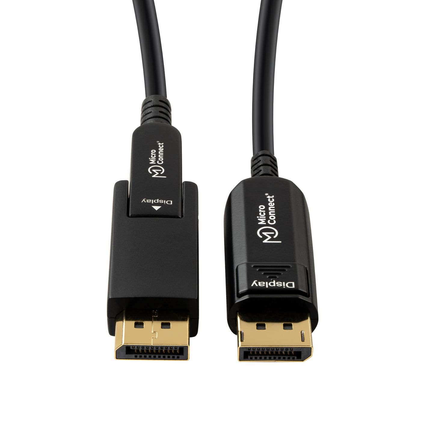 Microconnect DP-MMG-5000MBV1.4OP Cavo DisplayPort 50 m Nero - Supporto 8K 60Hz, 32.4Gbps, YUV 4:4:4, EDID, HBR3, HDCP 2.2, HDR, HEC