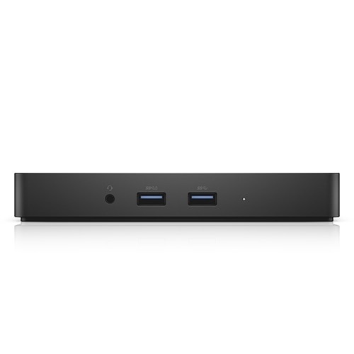 DELL WD15 Docking Station 180W Cablato USB 3.2 Gen 1 Type-C Nero con Connessione Cuffia e Slot Kensington
