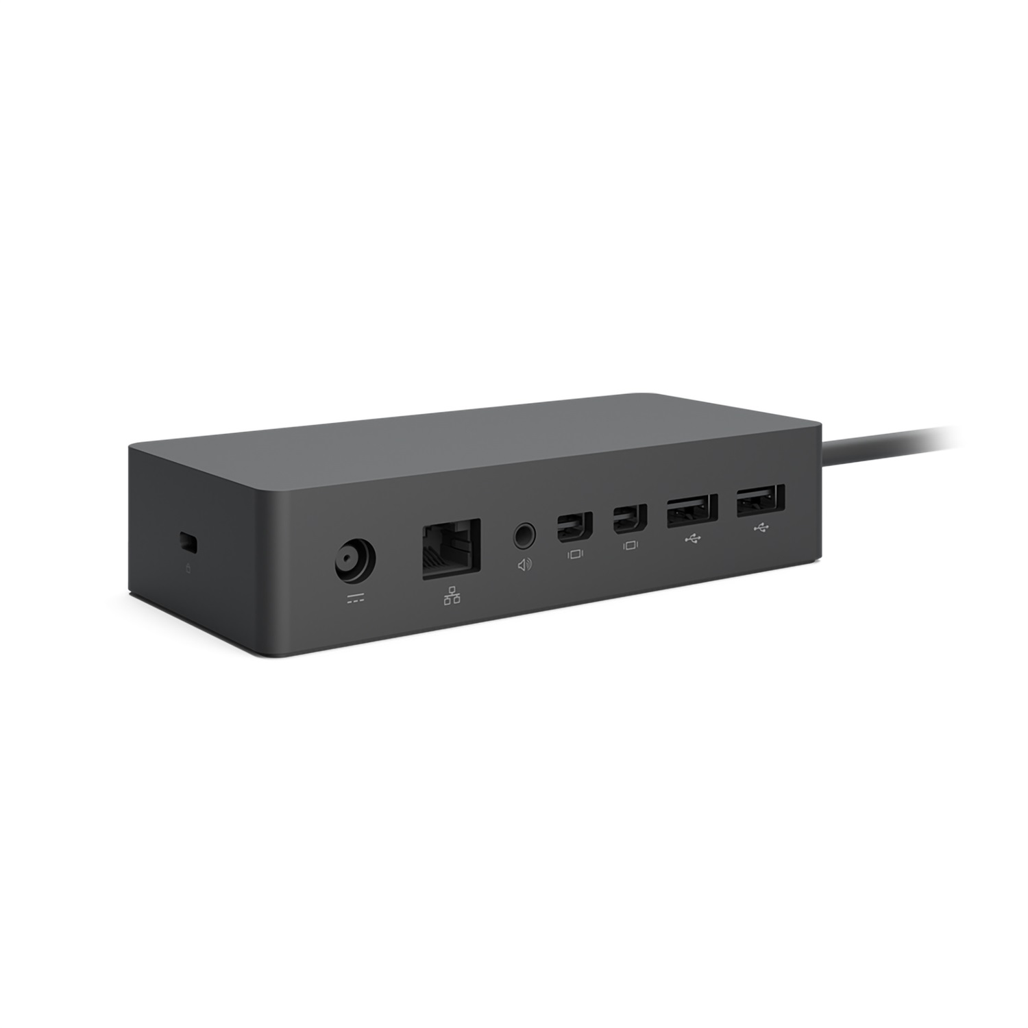 Microsoft Surface Dock 2 - Docking Station per Tablet e Dispositivi Mobile, Compatibile con Surface Pro e GO, Colore Nero