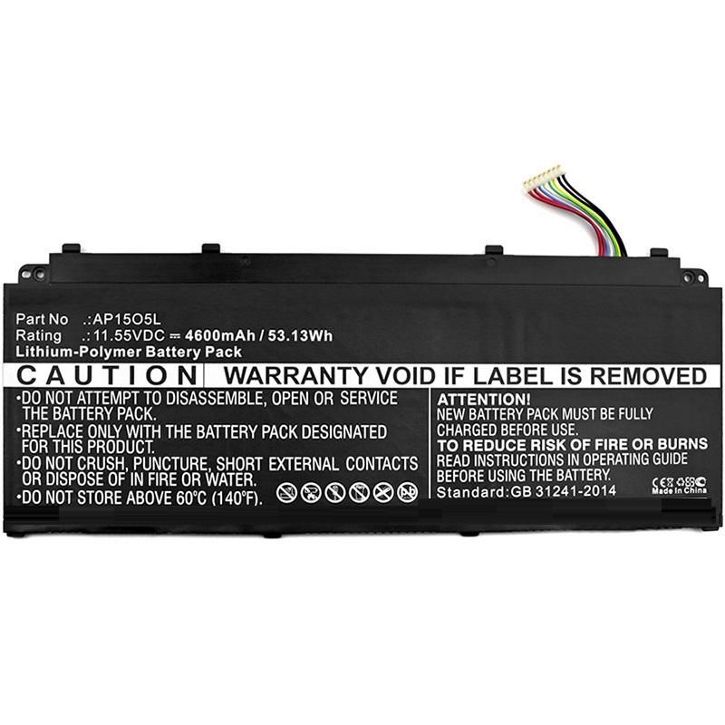 CoreParts MBXAC-BA0096 Batteria per Laptop Acer 48.29Wh Li-Pol 11.1V 4350mAh Nero