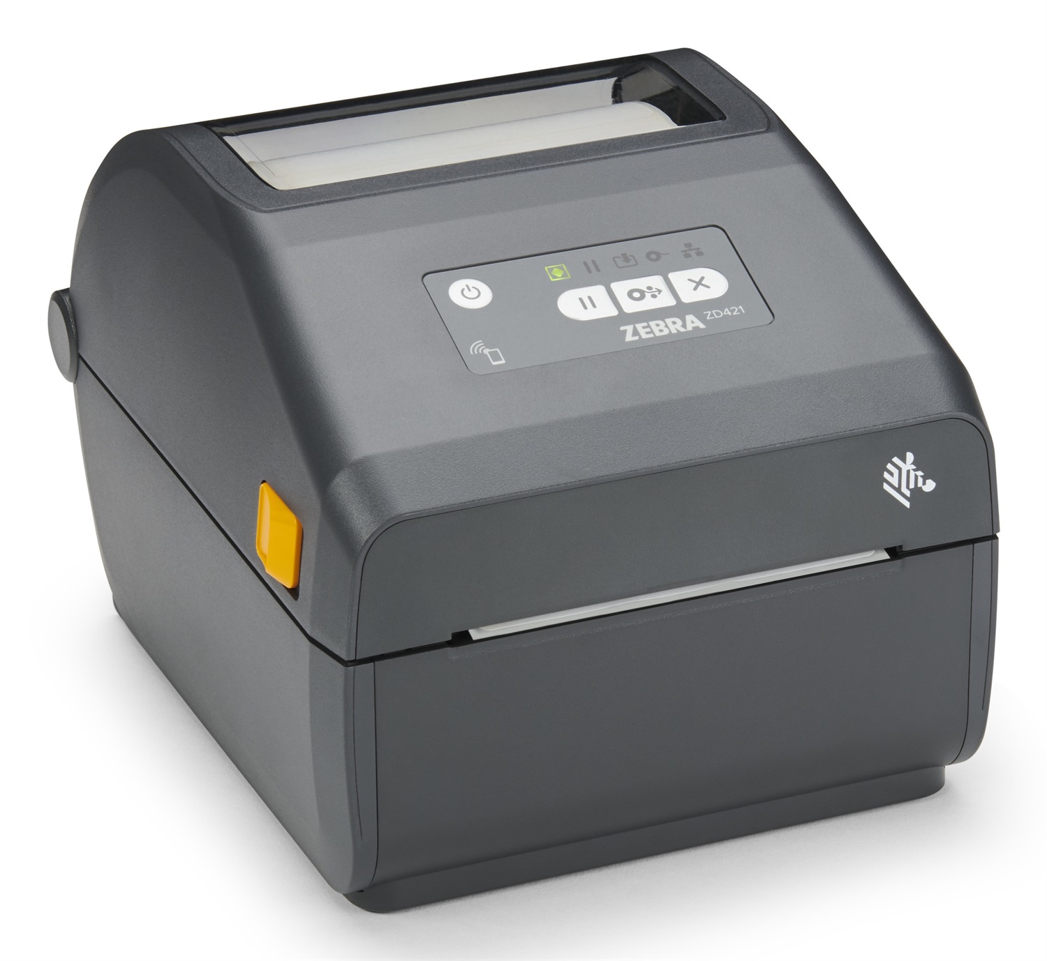 Zebra ZD421 Stampante per Etichette - Trasferimento Termico 203 x 203 DPI, Velocità 152 mm/s, USB, Ethernet, Bluetooth, Colore Grigio