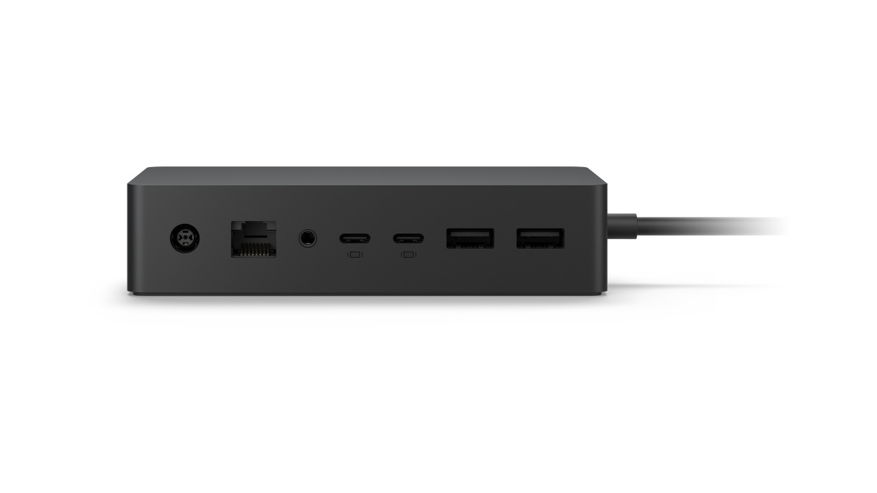 Microsoft Surface Dock 2 - Docking Station per Surface Pro 5/6/7/8/9/X e Go/Go2/Go3, Colore Nero