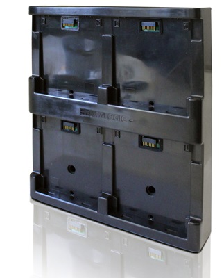 Datalogic 94ACC0246 Caricabatterie Stazione di Carica per Batterie, 4 Slot, Compatibile con Memor 20