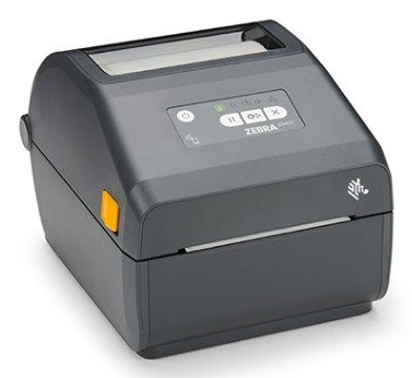 Zebra ZD421T Stampante per Etichette - Trasferimento Termico 300 x 300 DPI, 102 mm/s, USB, Ethernet, Bluetooth, Grigio