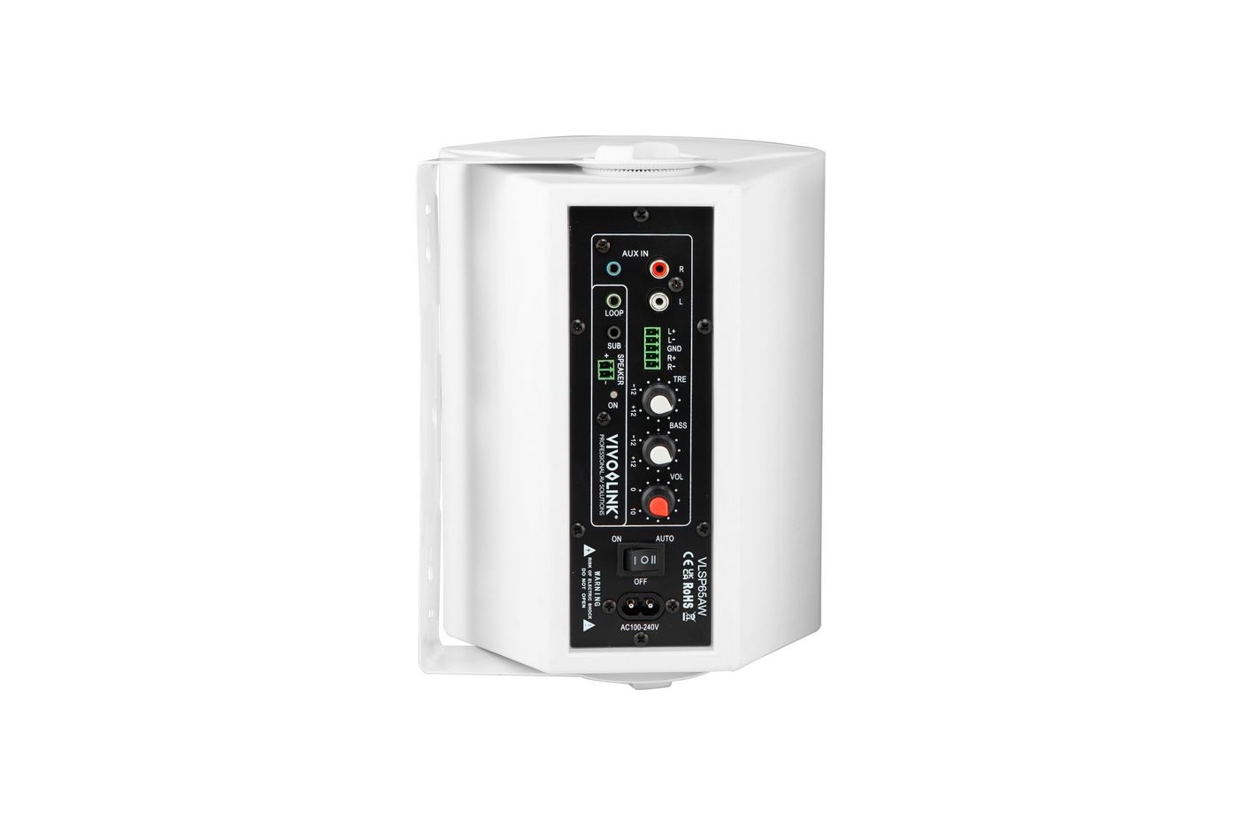 Vivolink VLSP65AW Altoparlante 2-vie Bianco Cablato 60 W