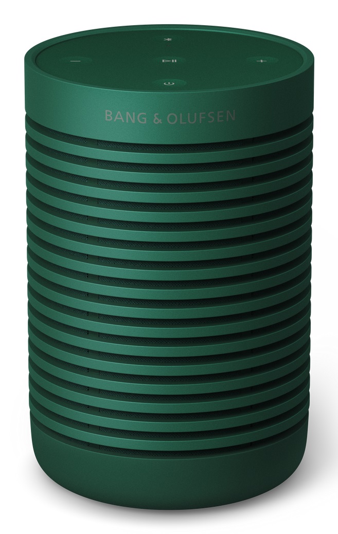 Bang & Olufsen Beosound Explore - Altoparlante Bluetooth Portatile Impermeabile con Autonomia Fino a 27 Ore, Design Compatto e Suono True360 - Verde