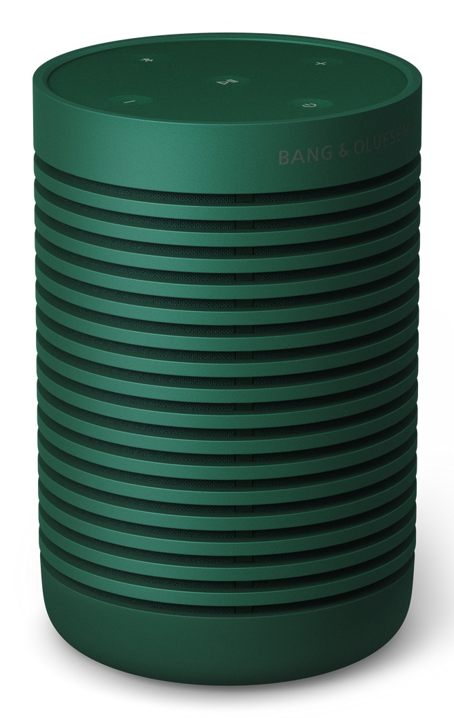 Bang & Olufsen Beosound Explore - Altoparlante Bluetooth Portatile Impermeabile con Autonomia Fino a 27 Ore, Design Compatto e Suono True360 - Verde