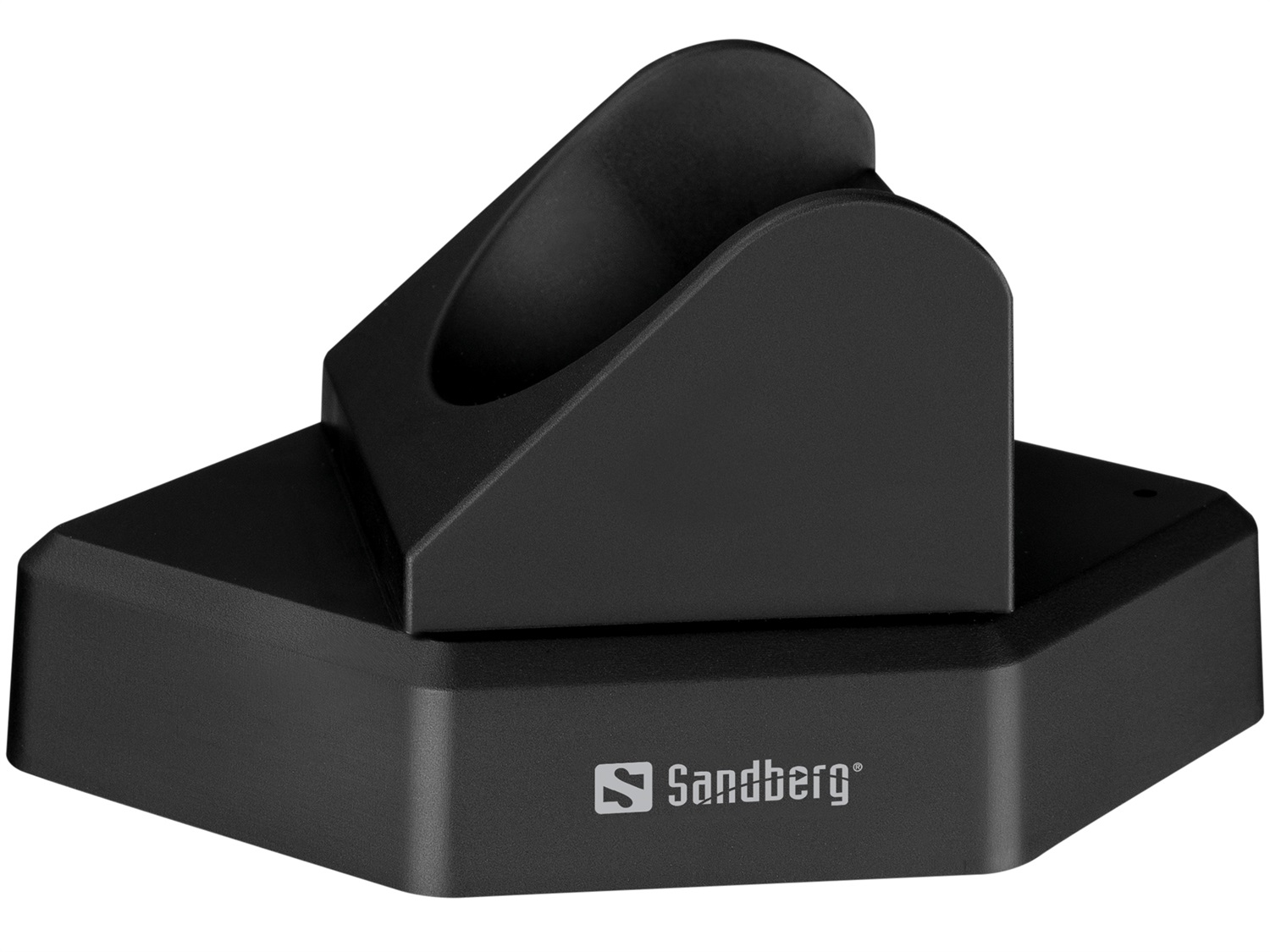 Sandberg Bluetooth Office Headset Pro - Cuffie Binaurali Nero per Ufficio/Call Center con Microfono e Riproduzione Vocale Cristallina