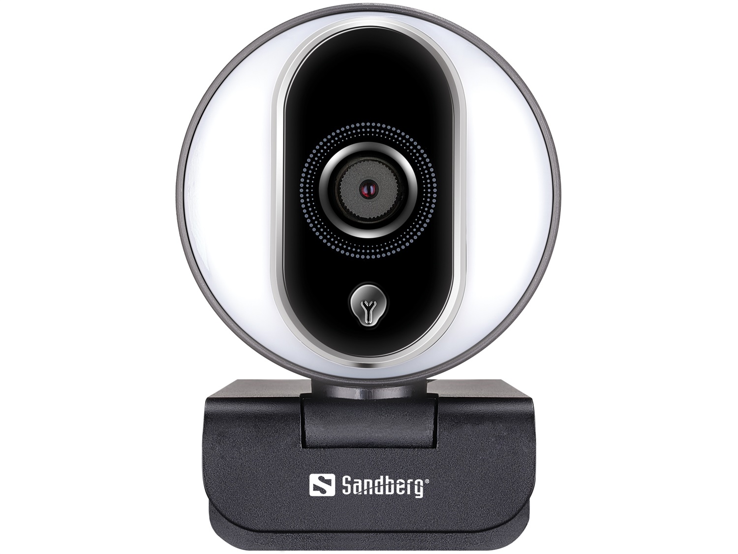 Sandberg Streamer USB Webcam Pro - Webcam di alta qualità con design creativo e materiali durevoli