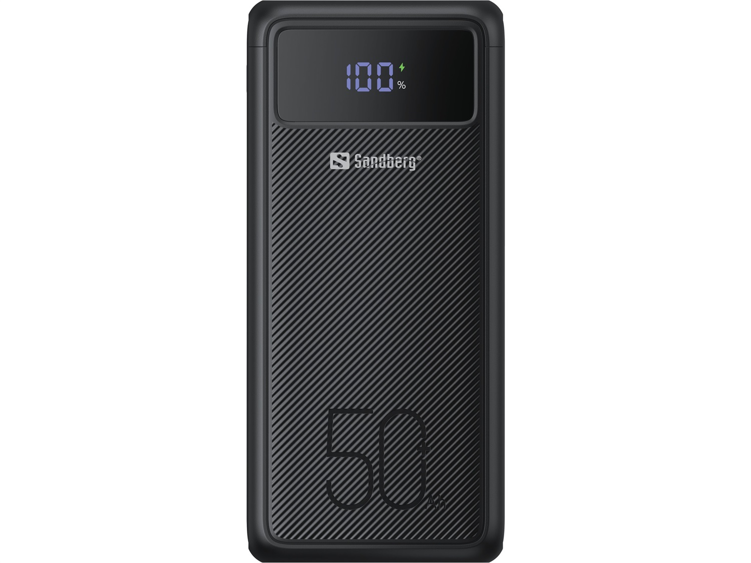 Sandberg Powerbank USB-C PD 130W - Batteria Portatile Ioni di Litio 50000 mAh, Nero