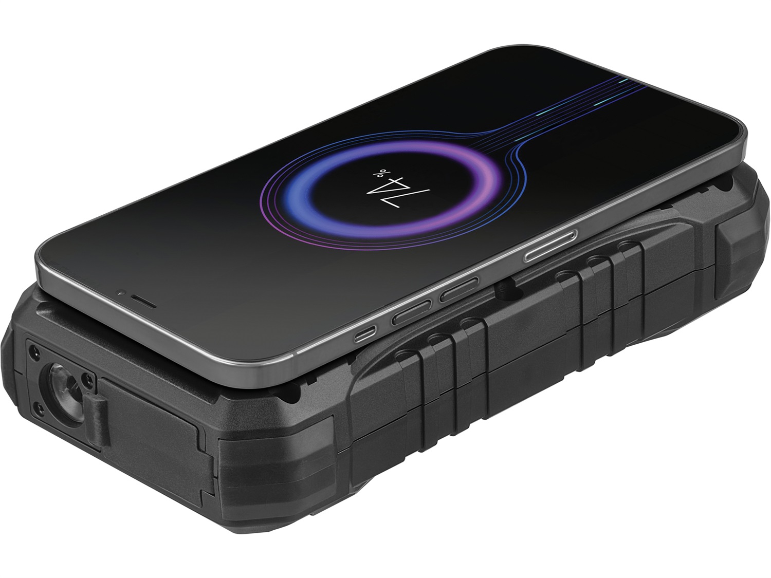 Sandberg Survivor Powerbank 20000 PD30W - Batteria Portatile 20000 mAh con Carica Wireless, 2 Porte USB A e 1 Porta USB Tipo C, Nero