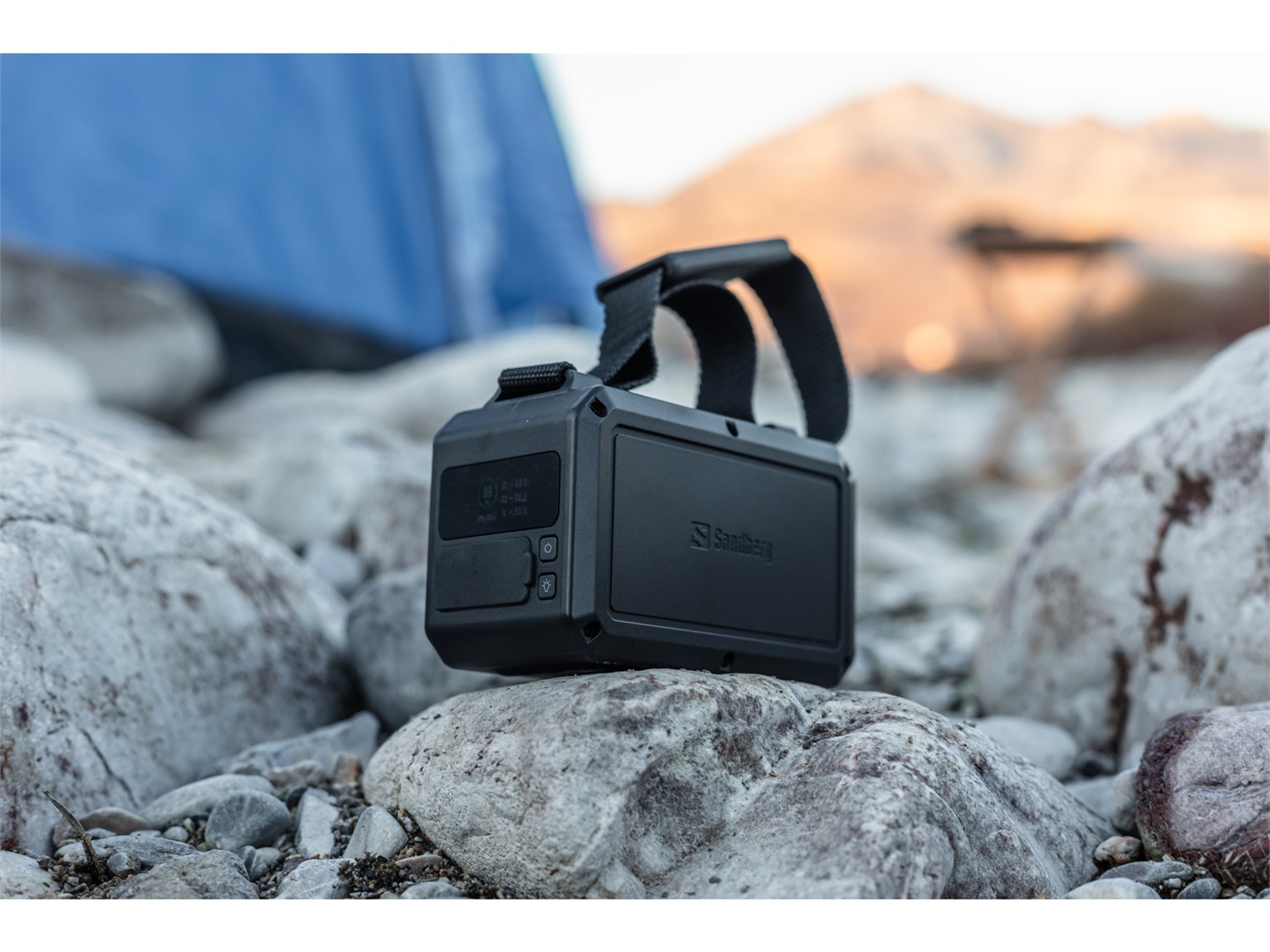 Sandberg Survivor Powerbank 100W - 40000 mAh, 3 porte USB (1 A, 2 C), Quick Charge 3.0