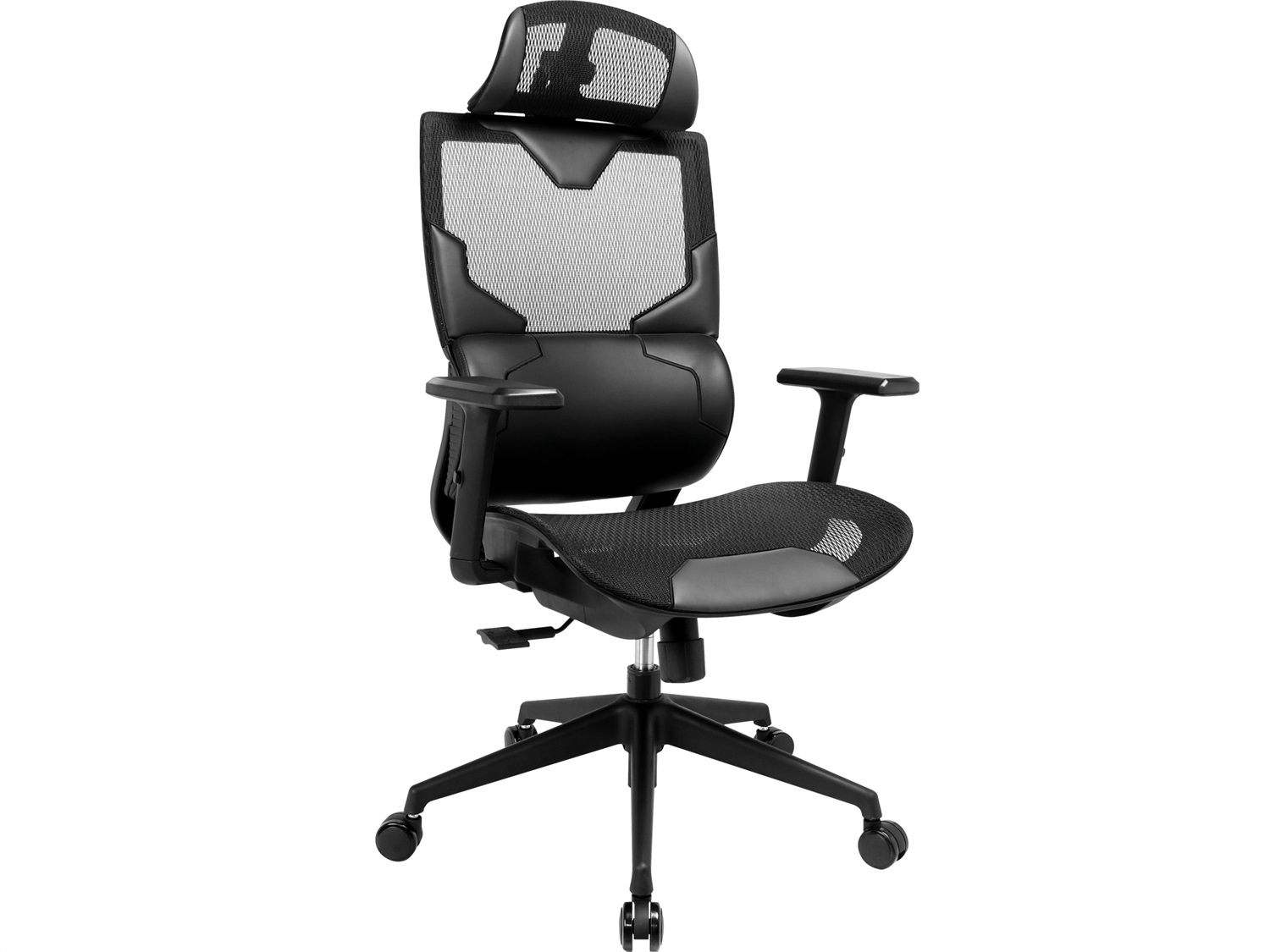 Sandberg ErgoFusion Gaming Chair 640-95 - Sedia per Videogioco Universale con Seduta in Rete Nero