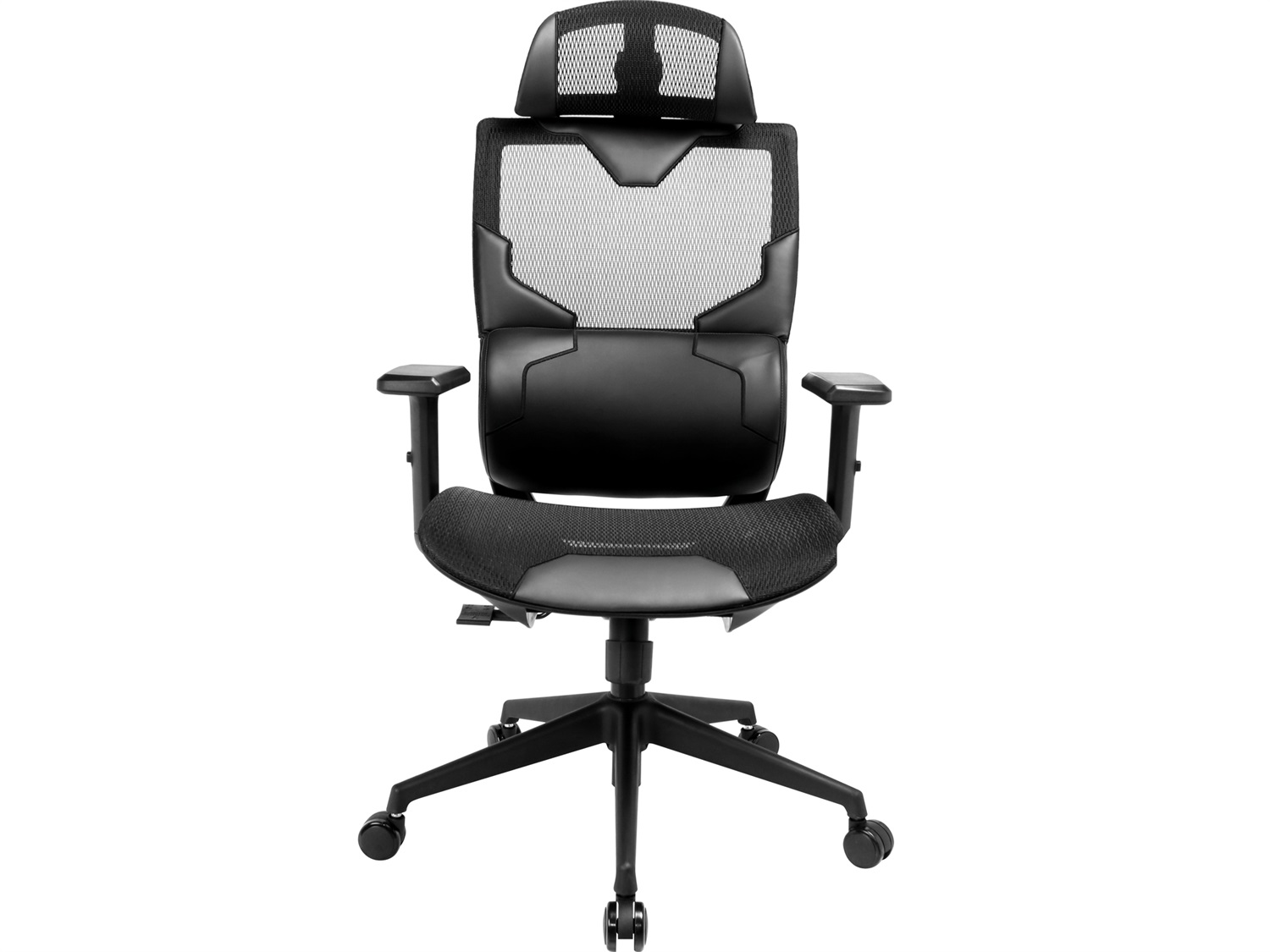 Sandberg ErgoFusion Gaming Chair 640-95 - Sedia per Videogioco Universale con Seduta in Rete Nero