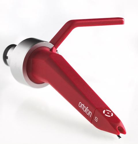 Ortofon Concorde DigiTrack Cartuccia DJ Rosso e Argento con Stilo di Ricambio Stylus Digitrack S