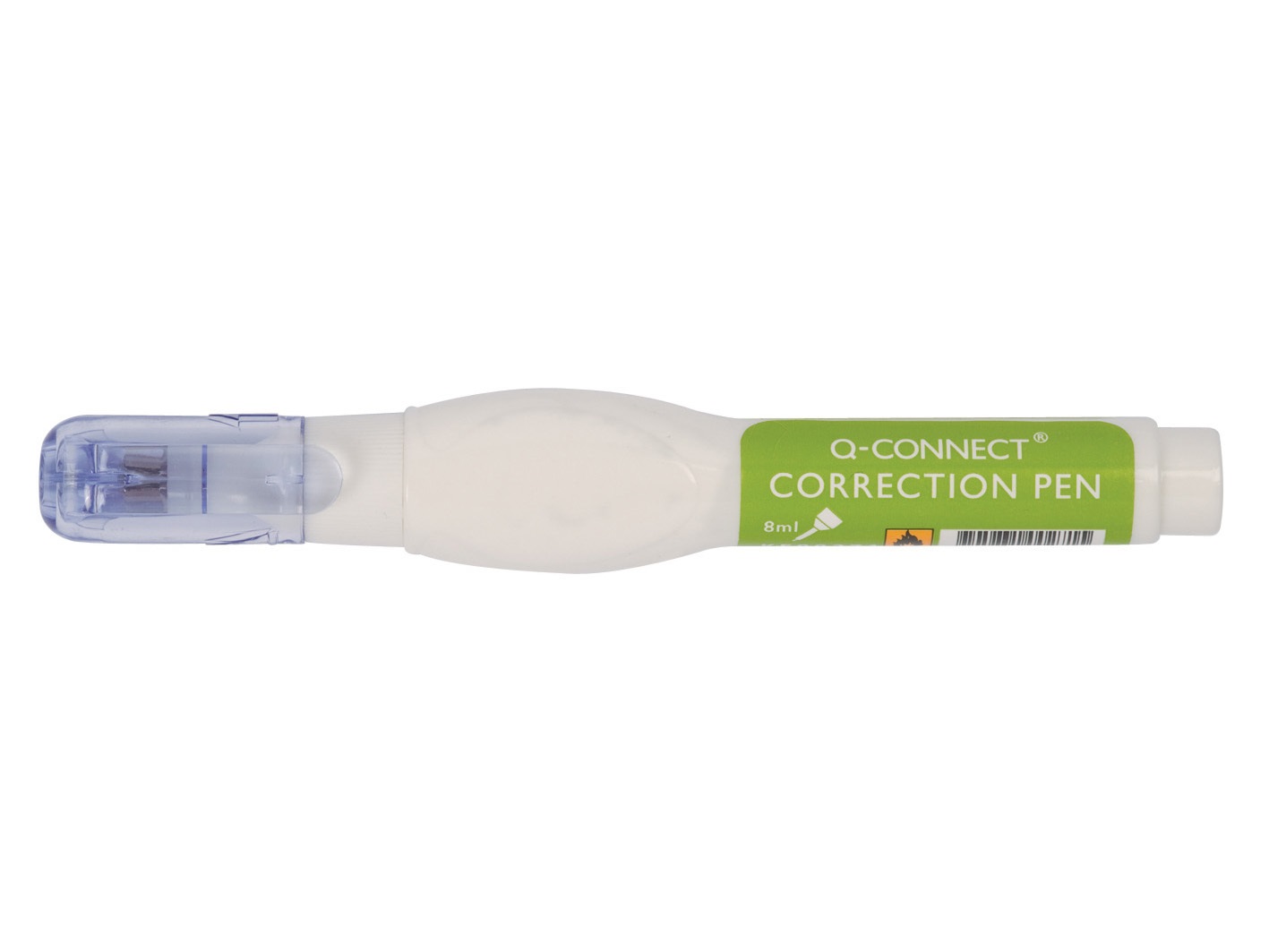 Q-Connect Correttore a Penna 8 ml con Punta Sottile in Metallo - KF00271