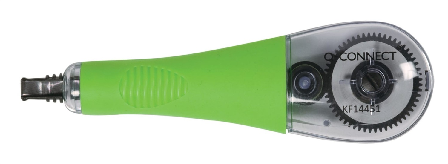 Q-CONNECT Correttore a nastro Dynagrip-Pen 4,2 mm x 10 m - Monouso, Ergonomico e Subito Scrivibile