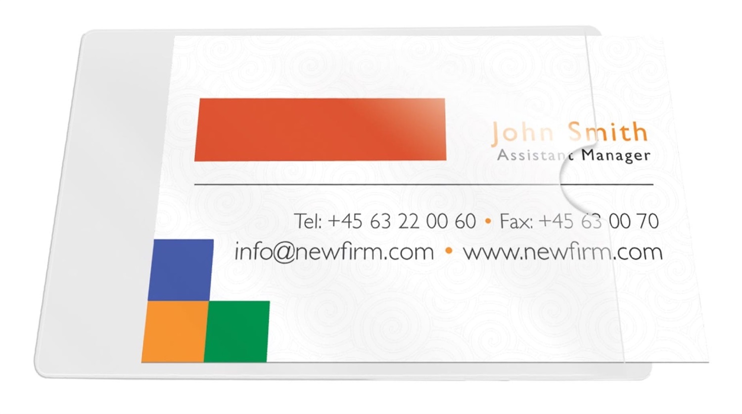 Q-Connect Tasche adesive portabiglietti 60x95 mm trasparente apertura lato corto - confezione da 10