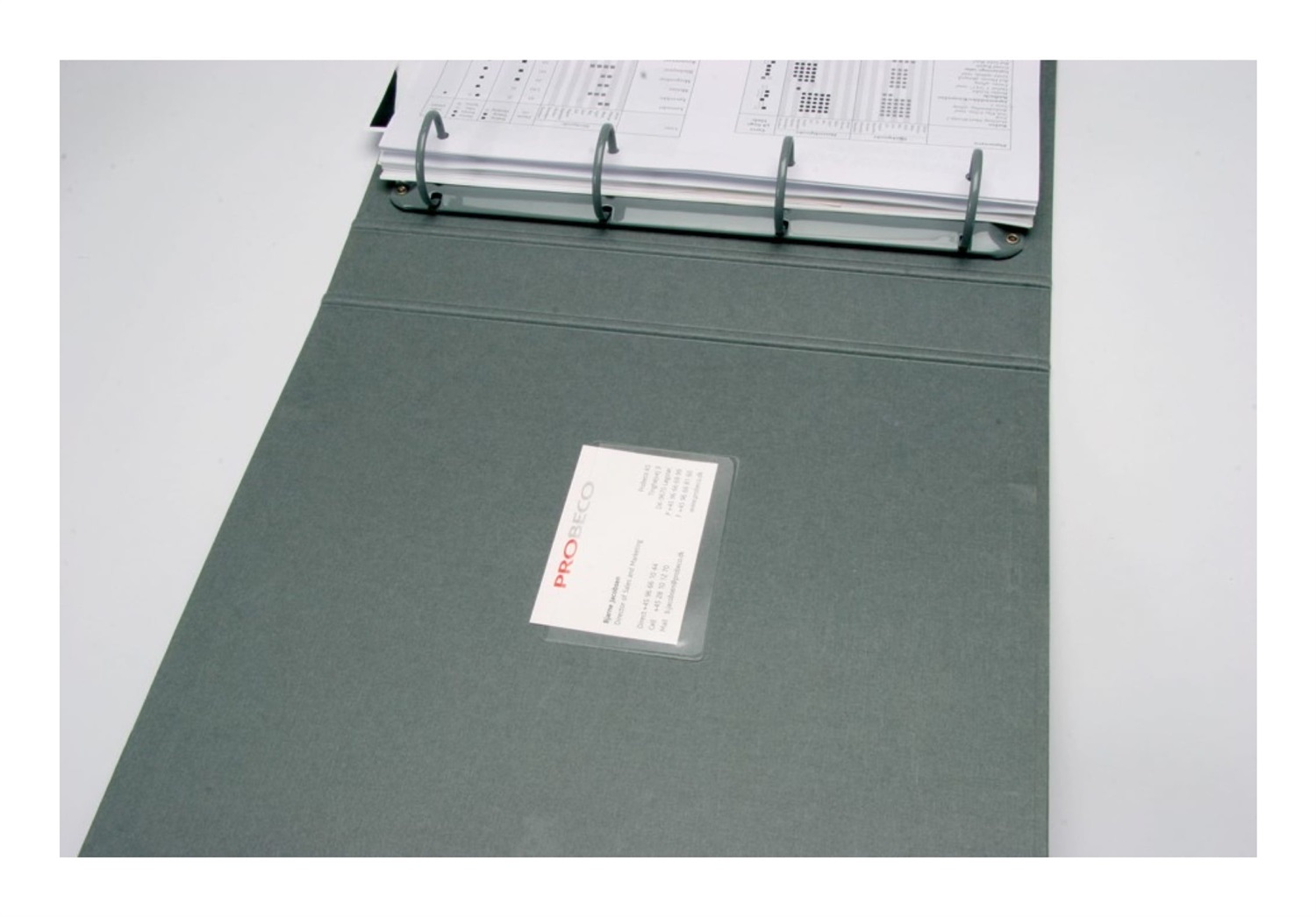 Q-Connect Tasche adesive portabiglietti 60x95 mm trasparente apertura lato corto - confezione da 10