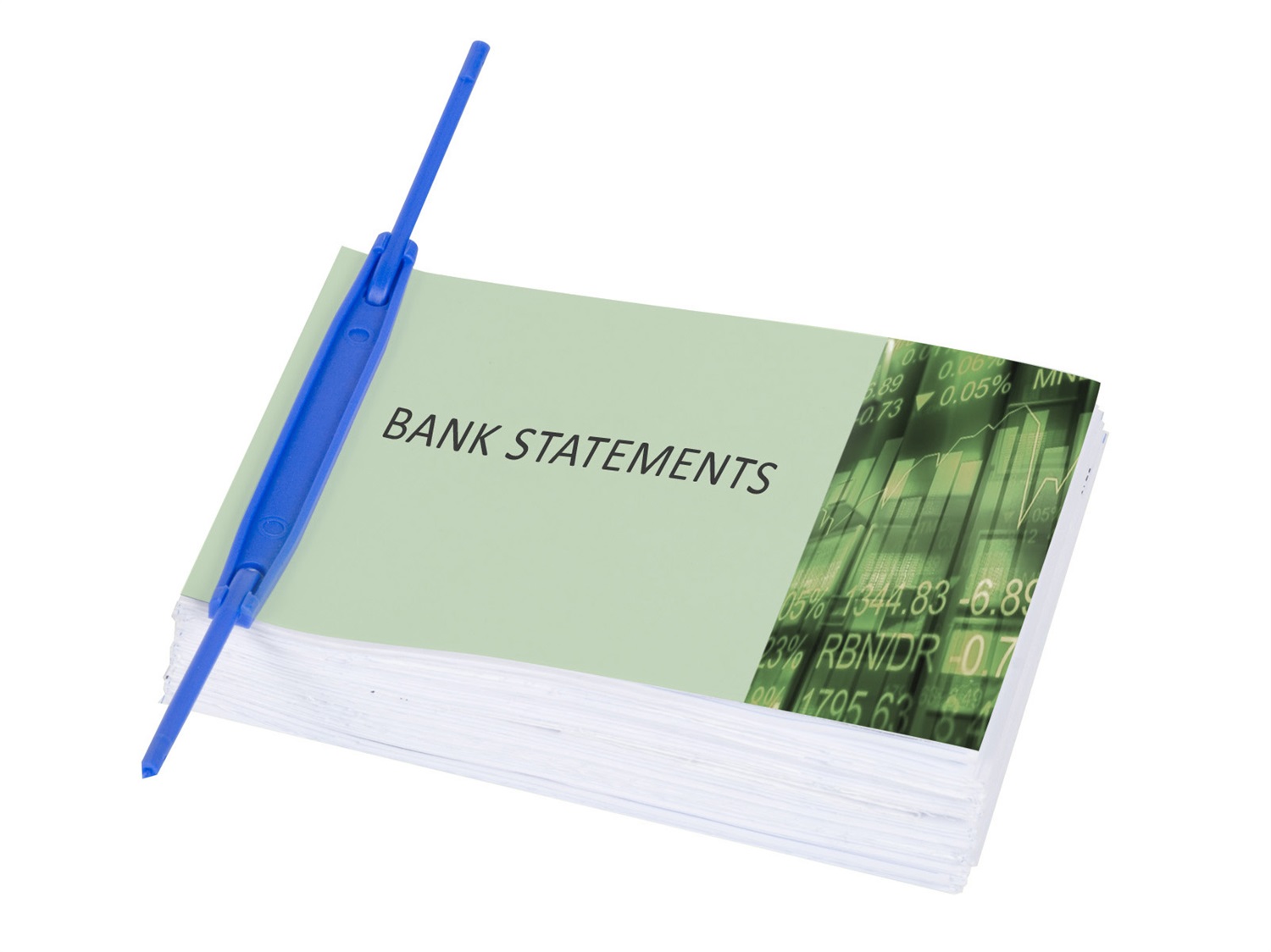 Q-Connect Clip Fermafogli Blu in Plastica - Passo 8 cm, Capacità 7 cm, Conf. 100 Pezzi