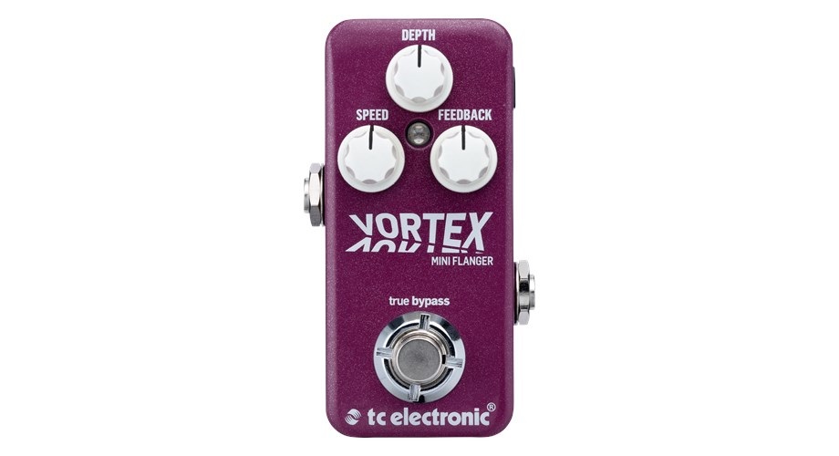 TC Electronic Vortex Mini Flanger - Pedale Flanger Compatto con Tecnologia TonePrint Integrata