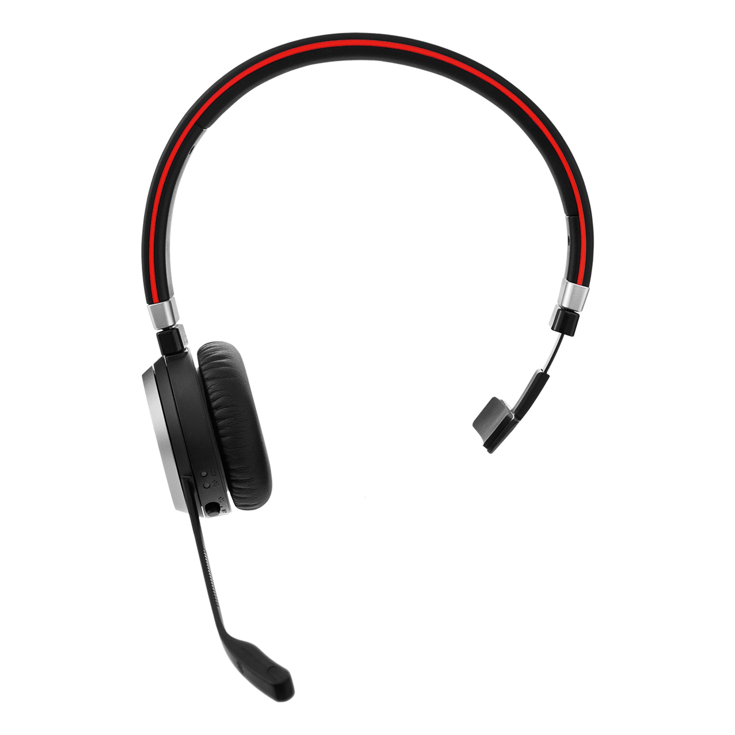 Jabra Evolve 65 UC Mono Cuffia Padiglione Auricolare Bluetooth con Cavo e Senza Cavo per Ufficio - Nero