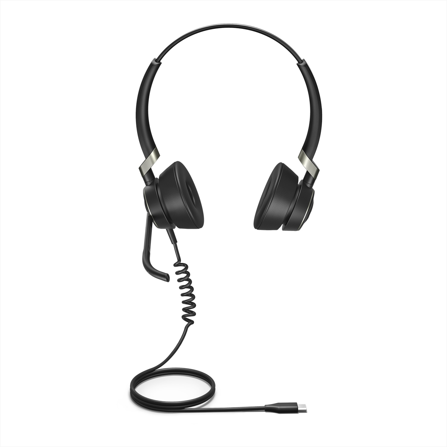 Jabra Engage 50 Cuffia Stereo Padiglione Auricolare Cablato USB tipo-C con Cancellazione Passiva del Rumore per Ufficio