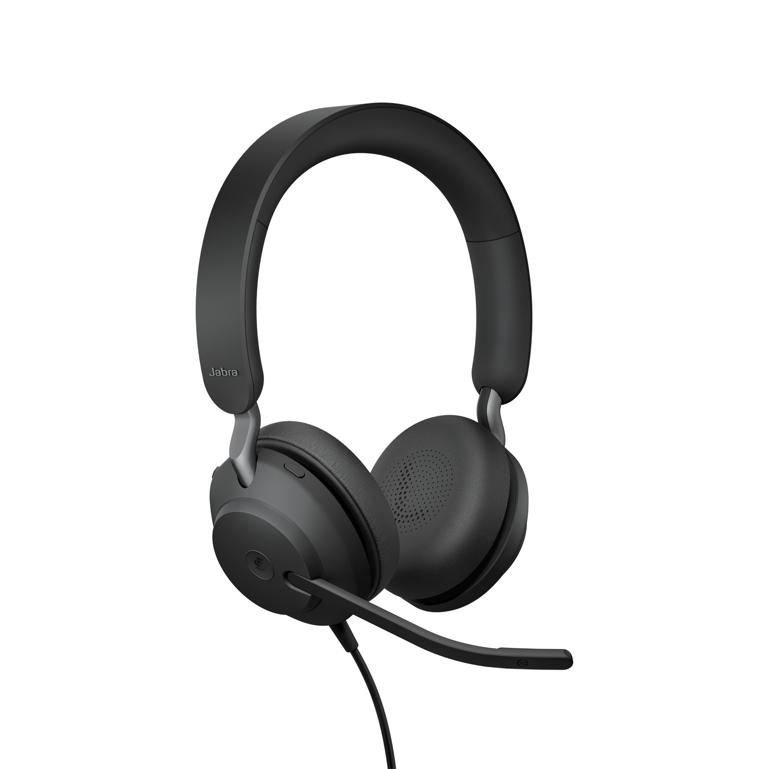 Jabra Evolve2 40 Cuffia e Auricolare Cablato USB-A con Cancellazione del Rumore, Ottimizzato per Microsoft Teams, Stereo, Nero