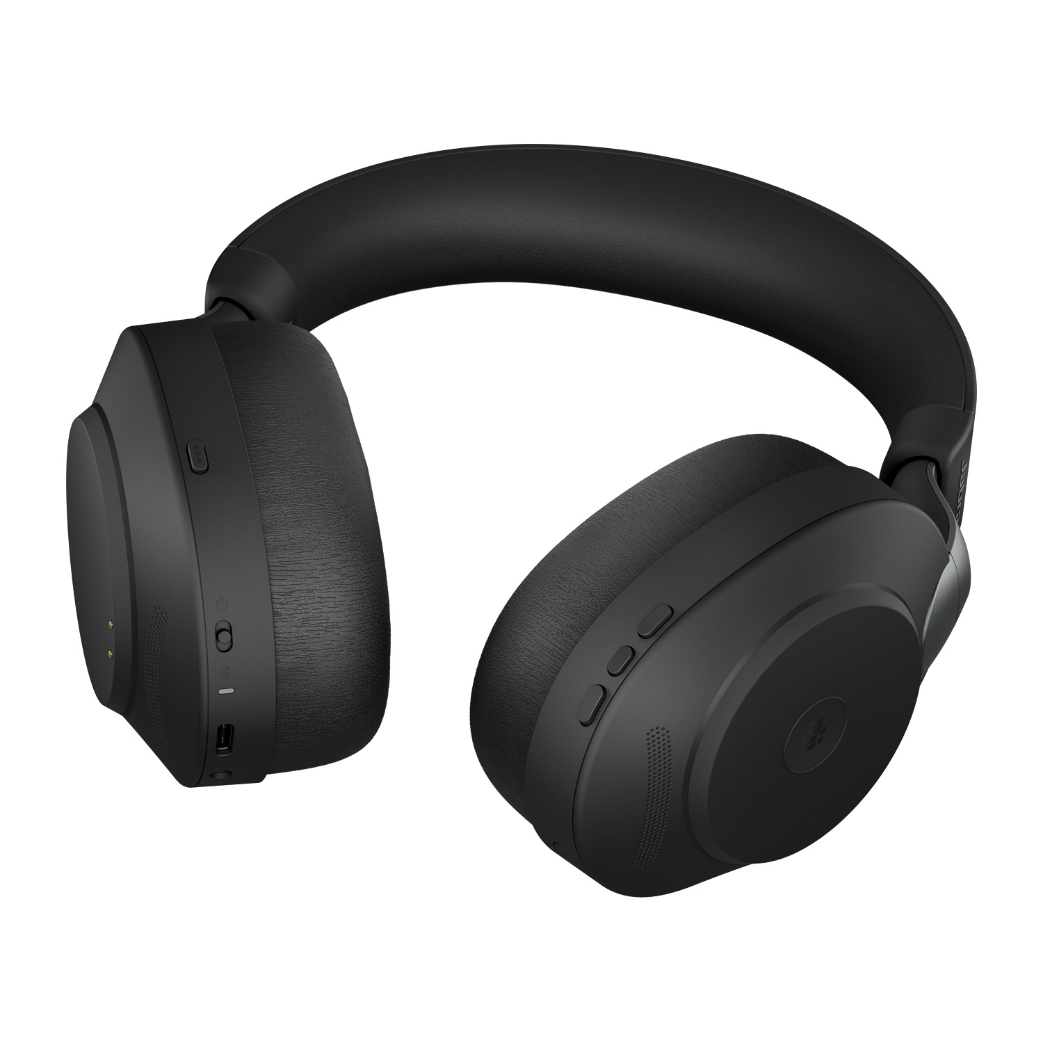 Jabra Evolve2 85 Cuffia con Microfono Padiglione Auricolare USB tipo-C Bluetooth Nero - Cancellazione Attiva del Rumore, Certificata Microsoft Teams