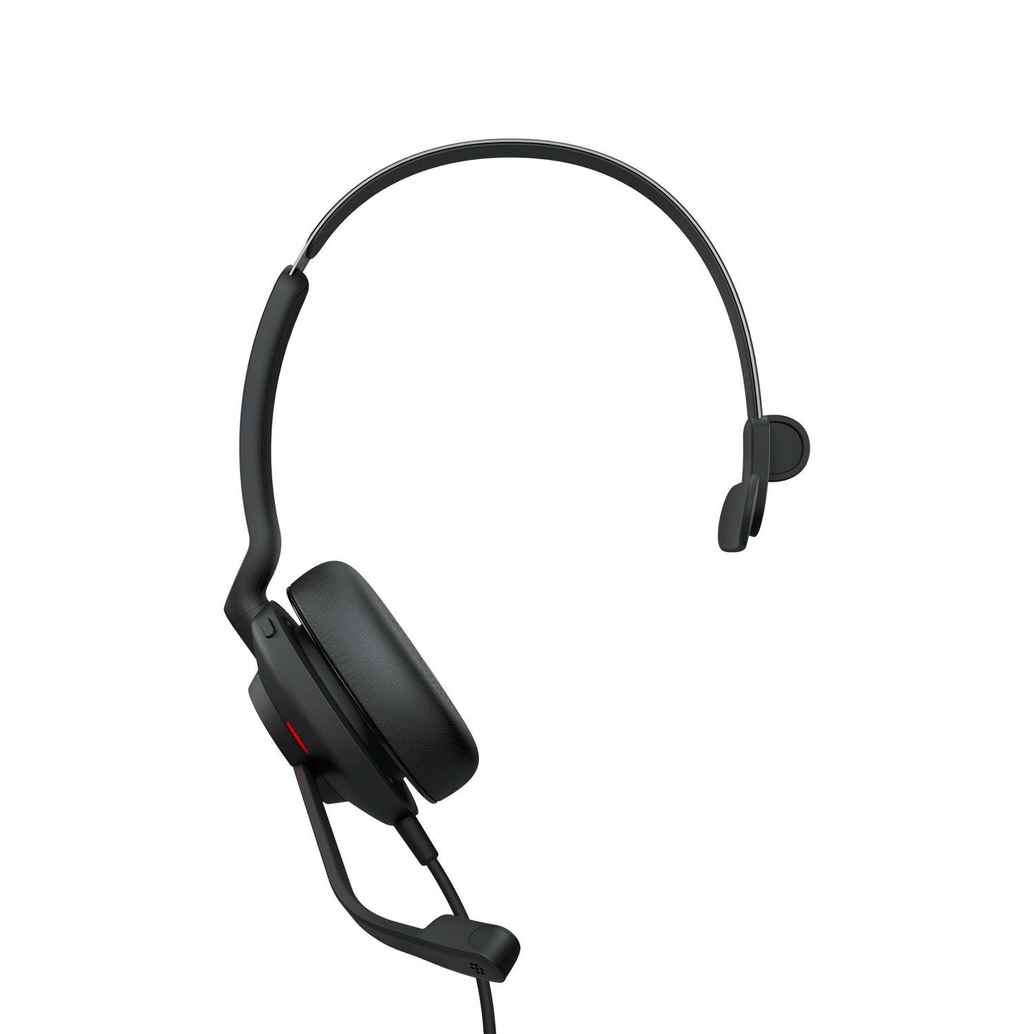 Jabra Evolve2 30 Cuffia Mono USB-C con Noise Cancelling, Ottimizzata per Microsoft Teams, Cablata, Nero