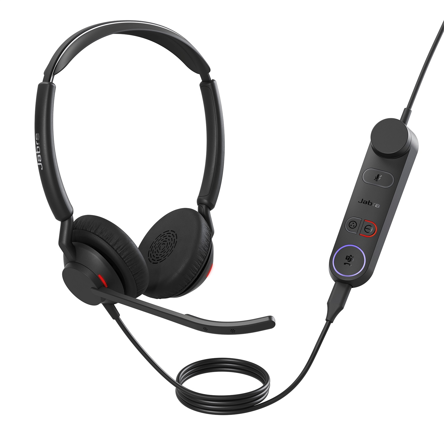 Jabra Engage 50 II Cuffia Auricolare Cablato USB-C per Ufficio, Nero, 3 Microfoni, Ottimizzato per Microsoft Teams