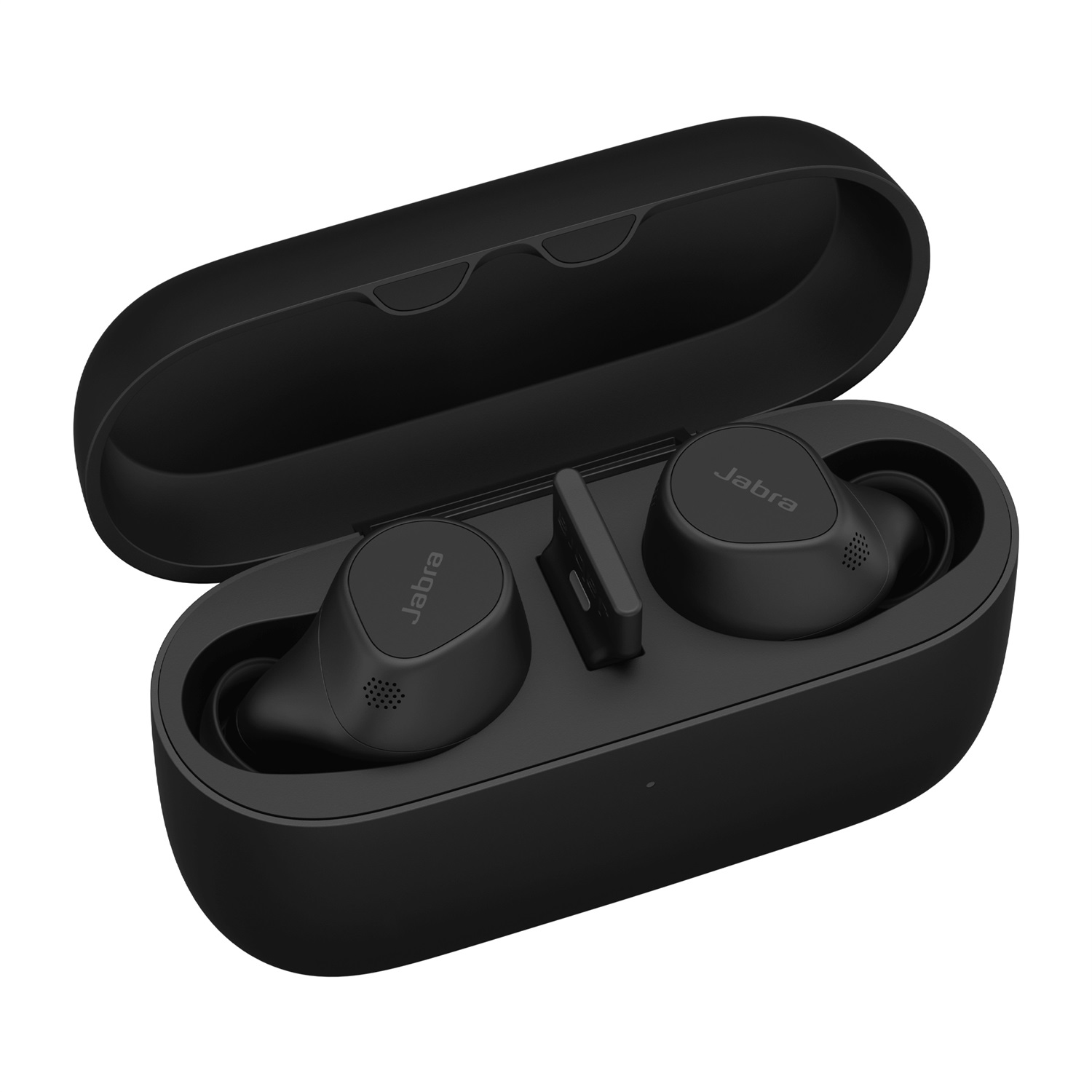 Jabra Evolve2 Buds Auricolari True Wireless Stereo (TWS) In-ear con Cancellazione Attiva del Rumore (ANC) per Musica e Chiamate - Nero