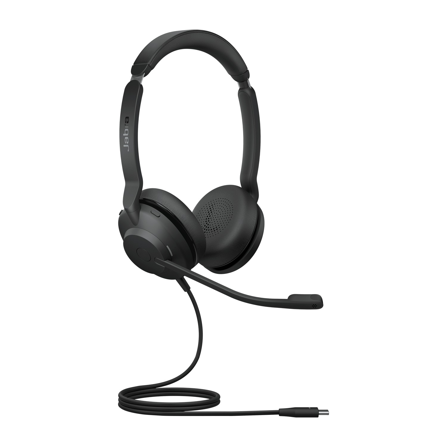 Jabra Evolve2 30 SE Cuffie Stereo Cablate USB-C con Microfono a Cancellazione di Rumore, Ideali per Ufficio, Nero