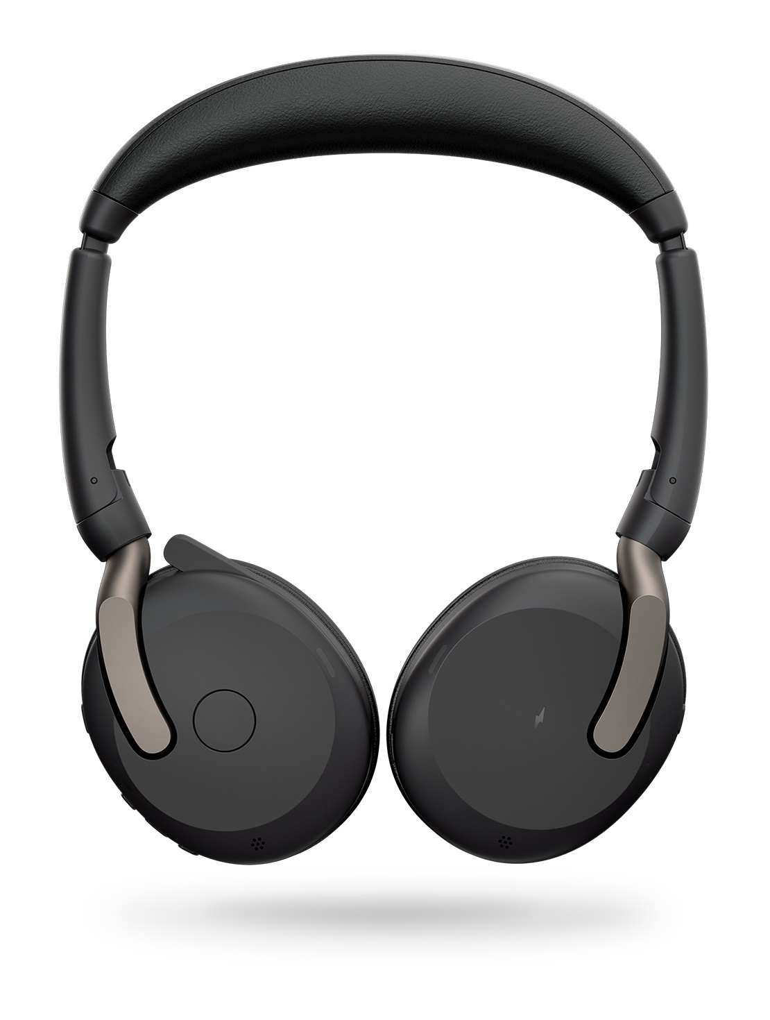 Jabra Evolve2 65 Flex Auricolare Bluetooth Nero con Cancellazione del Rumore ANC, Design Pieghevole, Fino a 32 Ore di Autonomia, per Ufficio