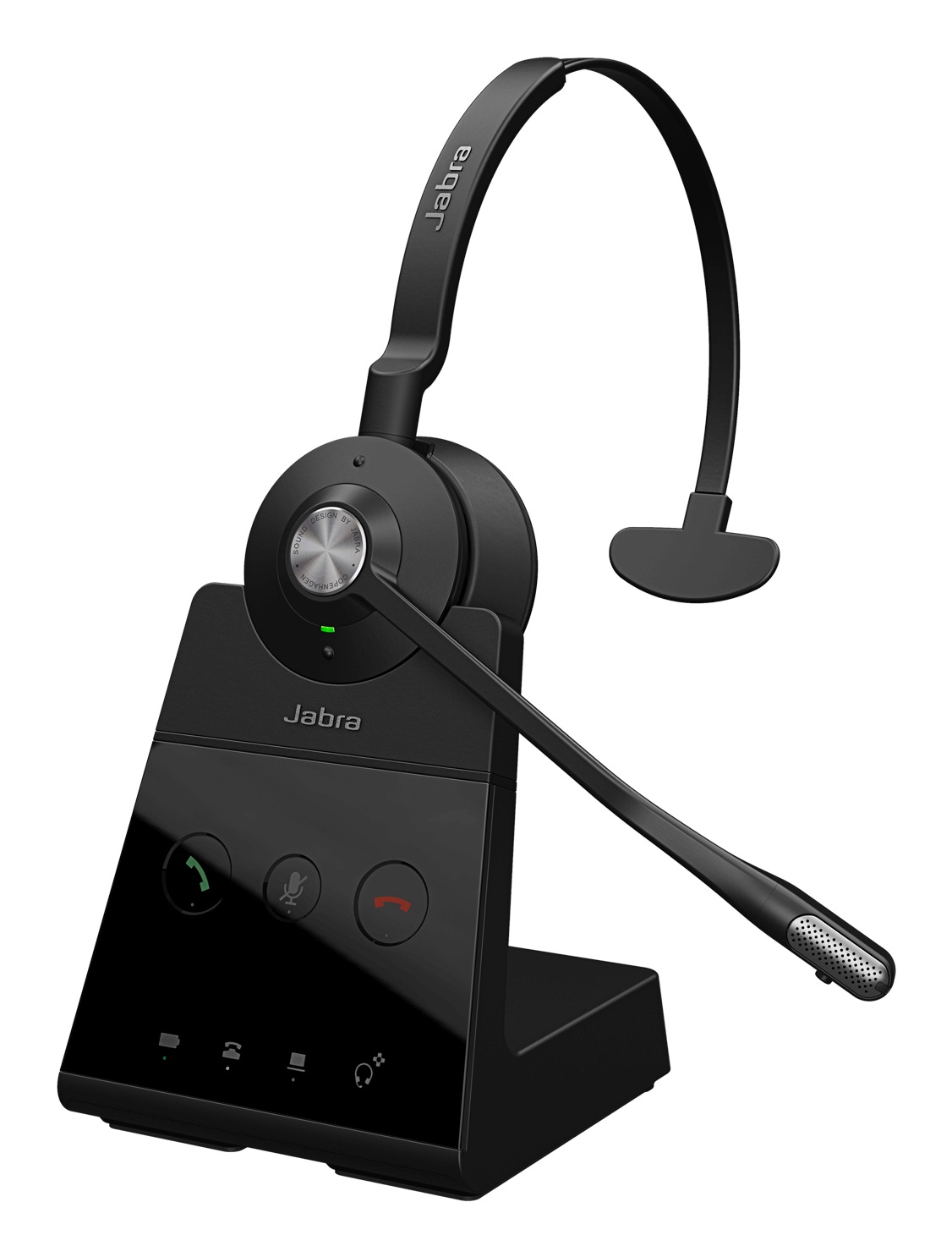 Jabra Engage 65 SE Auricolare Wireless A Padiglione per Ufficio Nero - Range Wireless 150 m, Frequenza 40-16000 Hz, Peso 57 g