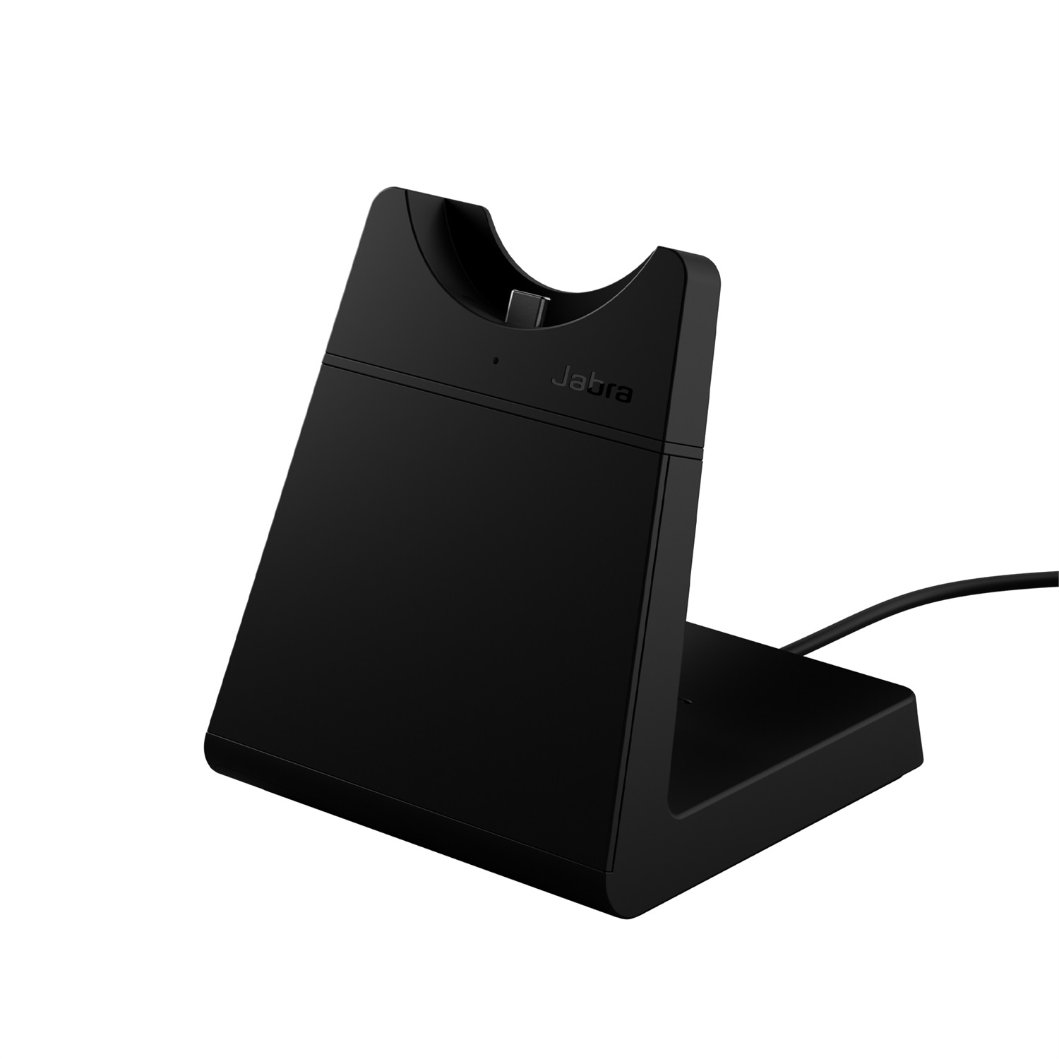Jabra Evolve 65 TE Base di ricarica - Stazione di ricarica wireless compatibile, Nero, 10x14x11cm