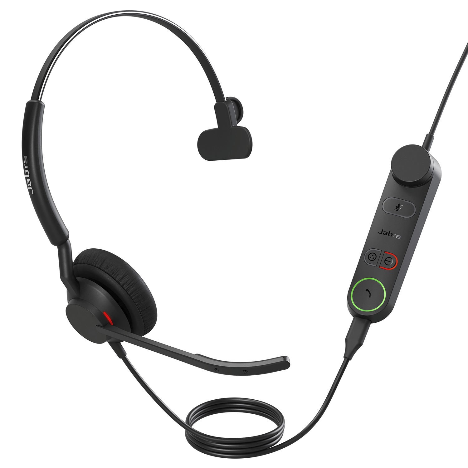 Jabra Engage 50 II Auricolare Cablato Monofonico USB-C Nero per Ufficio - Certificato per Piattaforme UC
