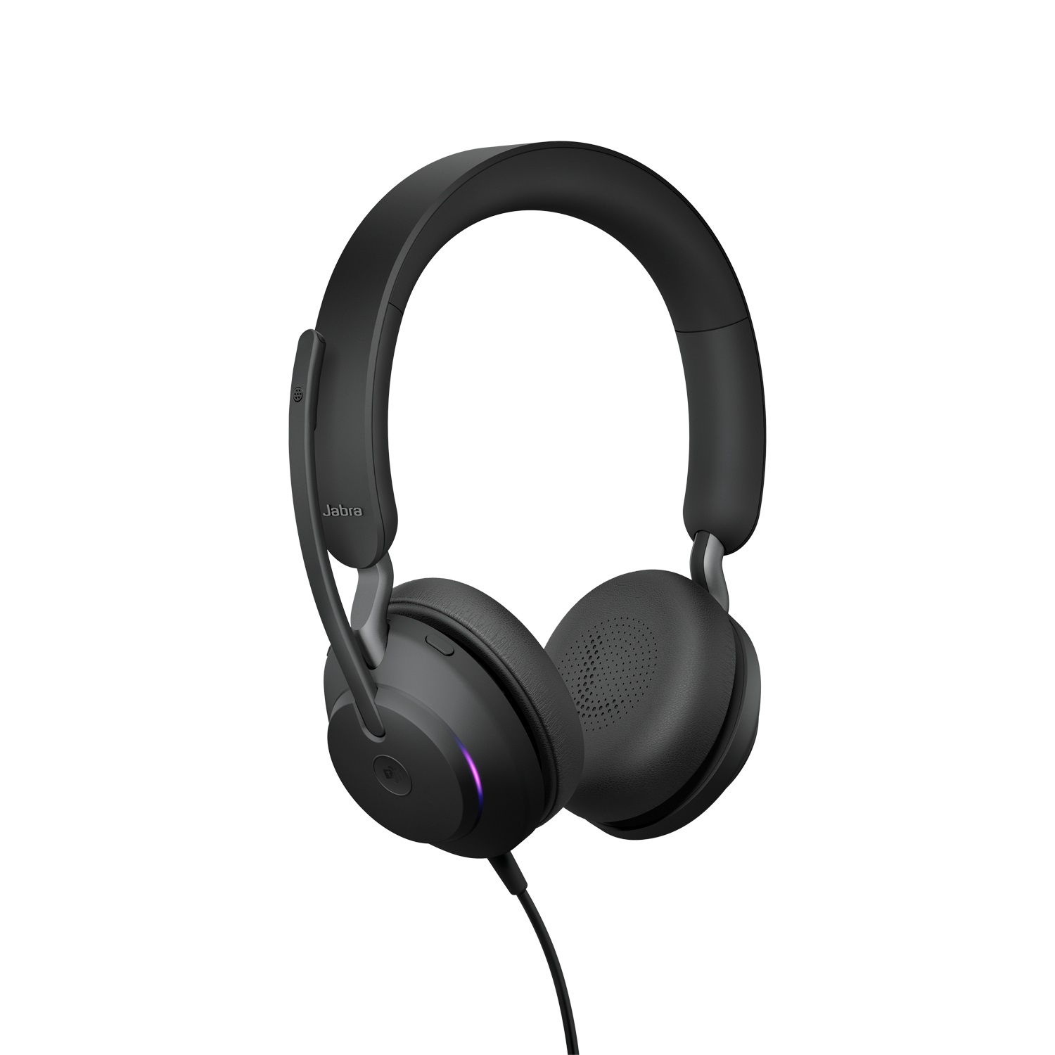 Jabra Evolve2 40 SE Auricolare Cablato Stereo USB-C / A per Musica e Chiamate - Certificato Microsoft Teams - Nero