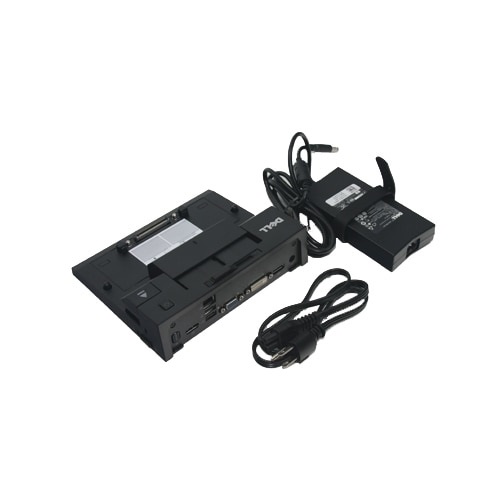 DELL E-Port Docking Station Nero - Compatibile con USB 2.0