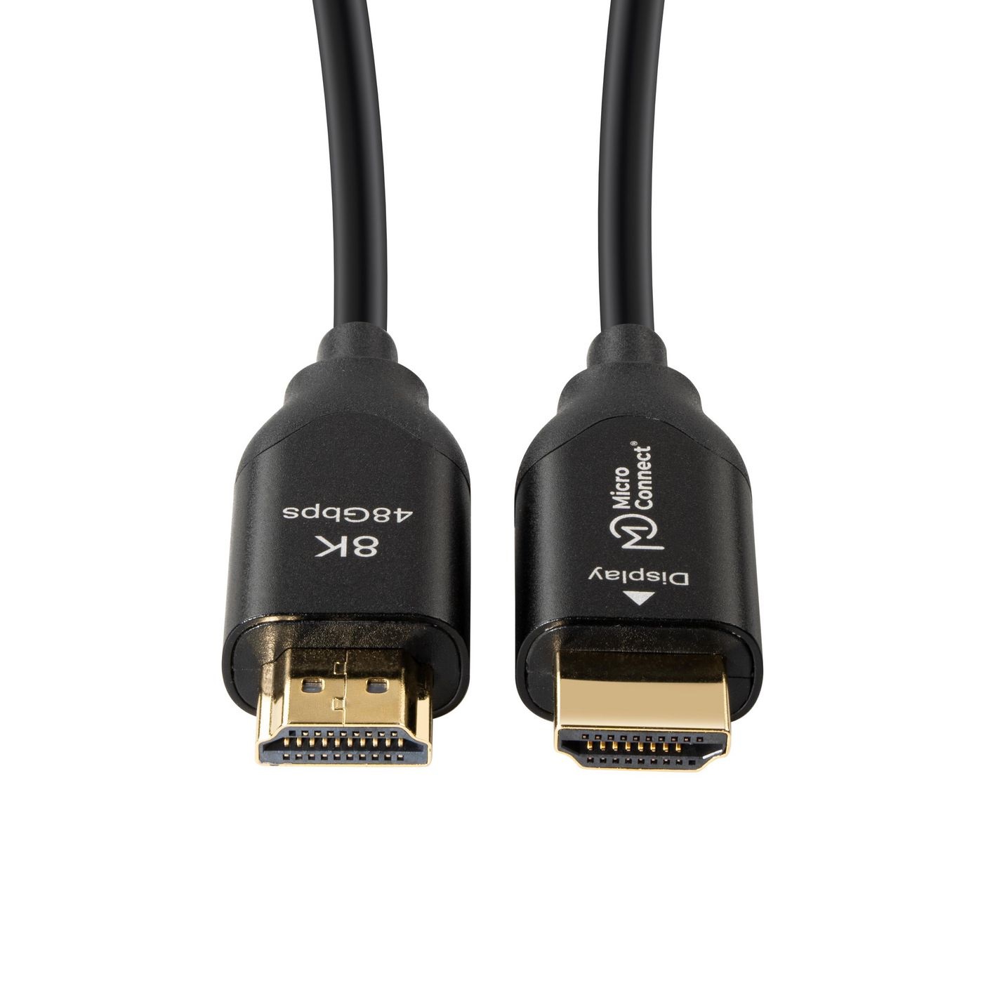 Microconnect HDM191910V2.1OP Cavo HDMI 10 m HDMI tipo A (Standard) Nero - Ultra High Speed Active Optic, HDMI 2.1, 8K 60Hz, 48Gbps
