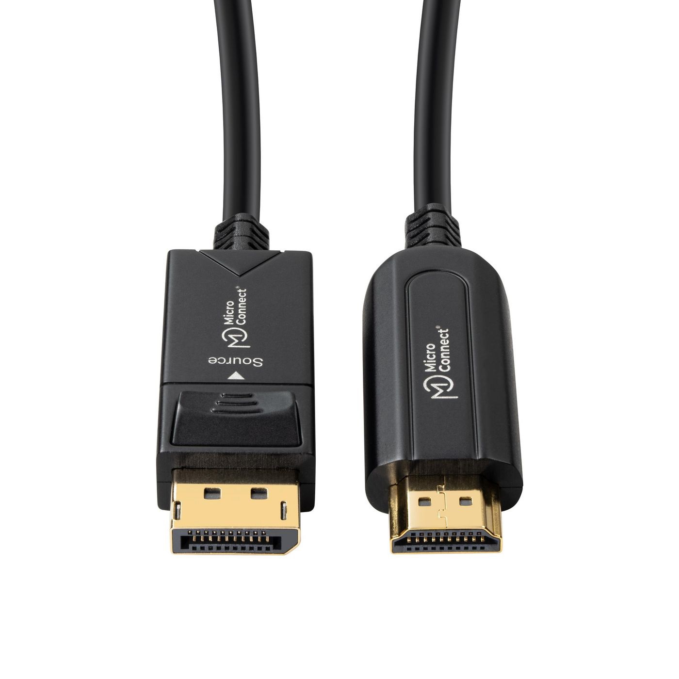 Microconnect Premium Optic DP-HDMI-1000V1.4OP Cavo 10m DisplayPort a HDMI 2.0 Tipo A Nero