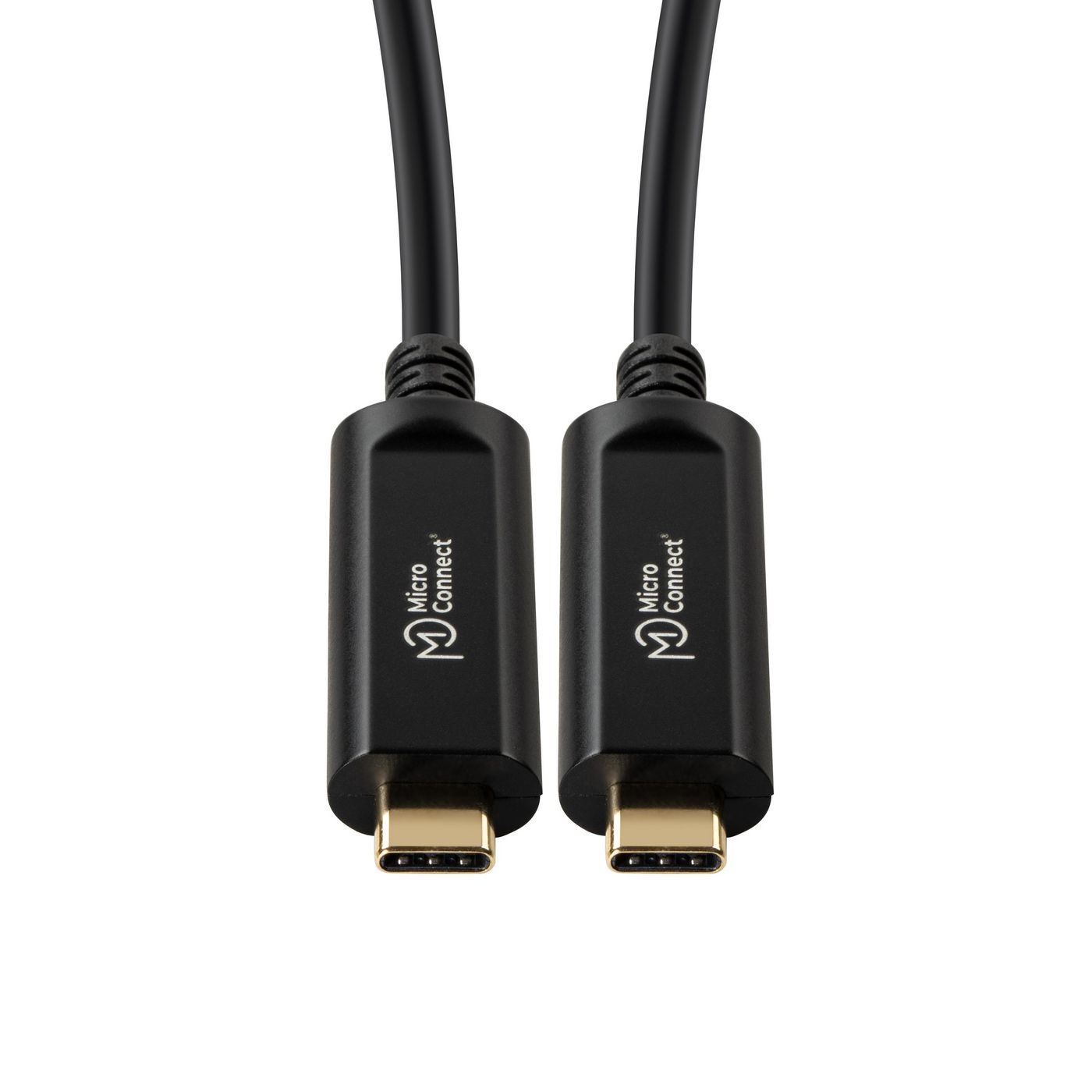Microconnect Premium Optic USB-C 10m - Cavo USB 3.2 Gen 1 (3.1 Gen 1) Nero, Supporta 4K a 60Hz