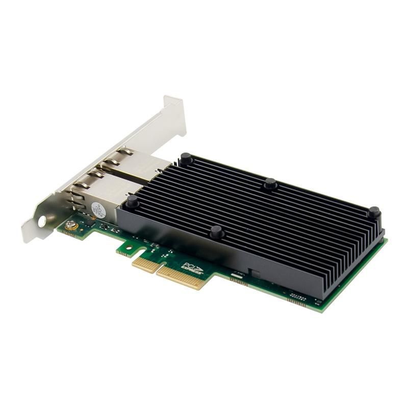 Microconnect MC-PCIE-X550 Scheda di Rete Interna Ethernet 10 GbE - PCIe x4 Dual RJ45, Chipset Intel X550, 10000 Mbit/s