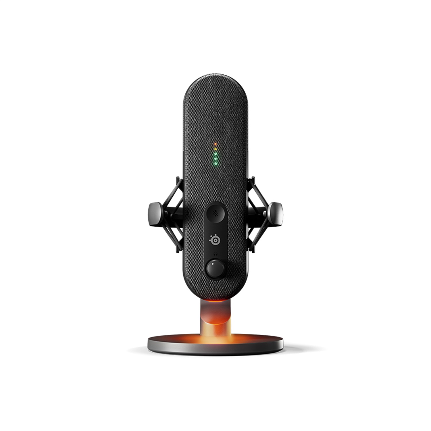 SteelSeries ALIAS Microfono per PC Nero - Cablato USB tipo-C con Cancellazione del Rumore AI e Capsula 3x più Grande